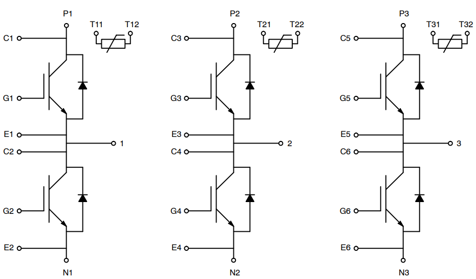 onsemi Modules IGBT NVH640S75L4SPx